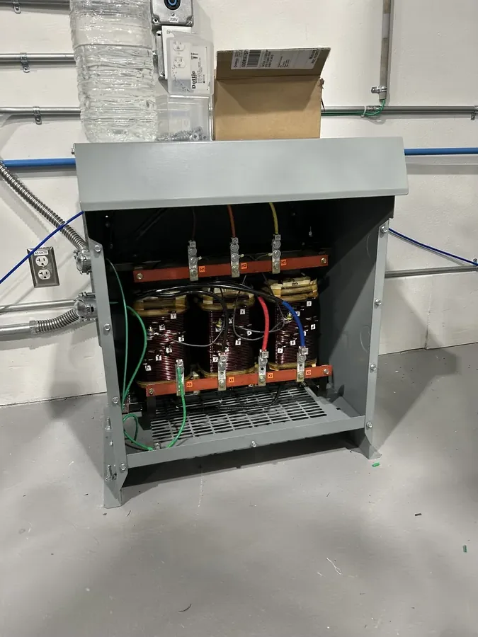 New distribution equipment installed and terminated by Tactical Electrical Services
