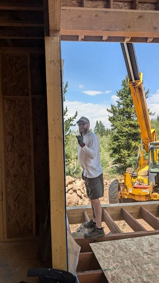 Electrician on a Salt Lake City new construction and rewire project