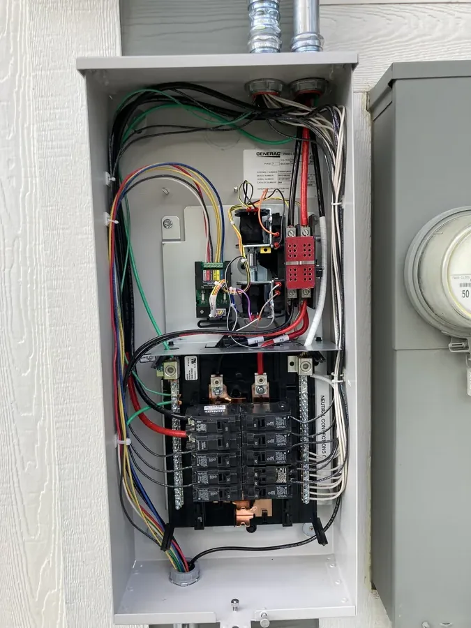 Commercial standby generator connections completed